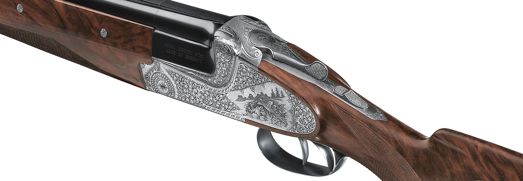 Merkel Gravur Meisterstück Jagd lang