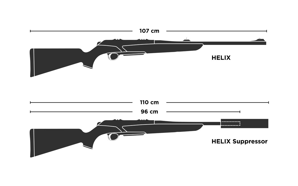 Merkel Helix Suppressor Detail Short